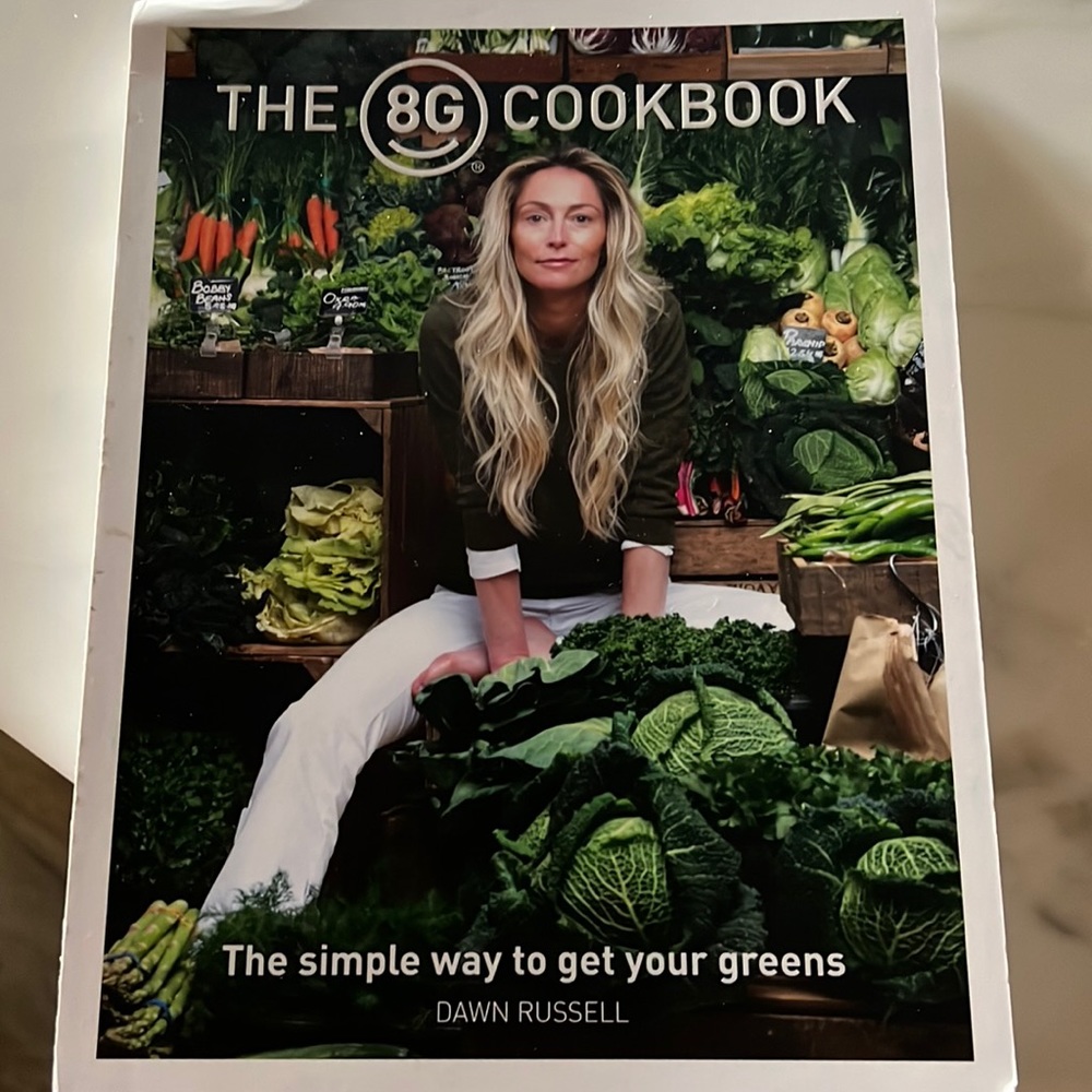 The 8 Greens Cookbook, brand new!